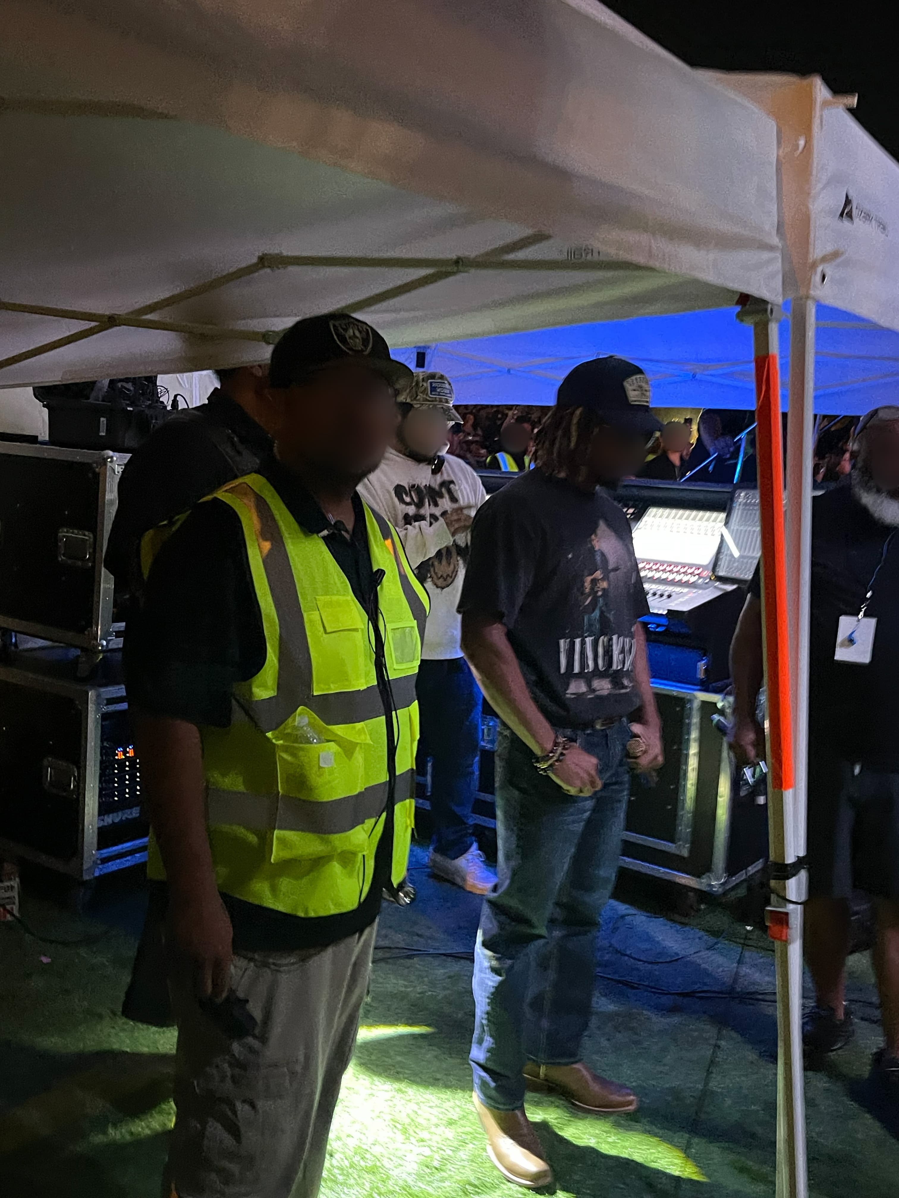 Smart Security personnel providing event coverage